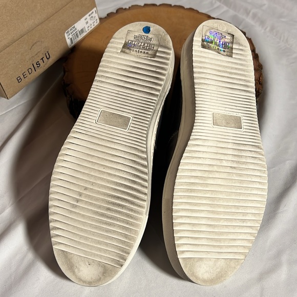 BED|STU HERMIONE Slip On Leather Shoes, Black Rustic, Women's size 10 with Box - Picture 7 of 16